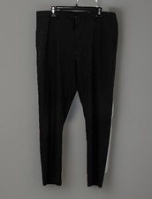 Greg Norman Ultimate Classic Travel Dress Pants Black Stretch Men's 38 X 30