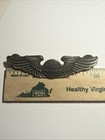 Sterling WWII USAAF Navigator Wings Pin Badge Army Air Force - Estate Find — photo 1