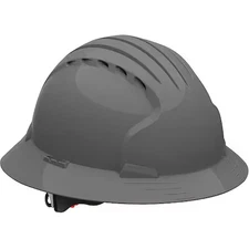 Pip 280-Ev6161v-40 Hard Hat, Jsp, Hdpe, 6 Point Ratchet, Type 1, Class C, Gray
