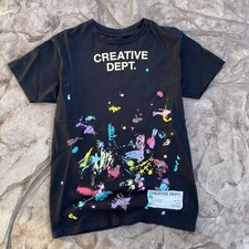 Vintage Creative Dept Paintball Graphic Tee Mens Small Fashion Nova 2000s Style