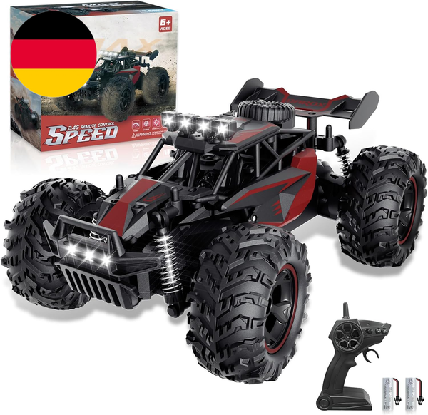 Carox Ferngesteuertes Auto,2.4 Ghz 25 Km/H Rc Auto,1:18 Off Ferngesteuertes Auto-image