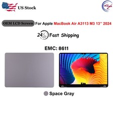 OEM LCD Display Screen Replacement For Apple MacBook Air A3113 M3 13'' Gray