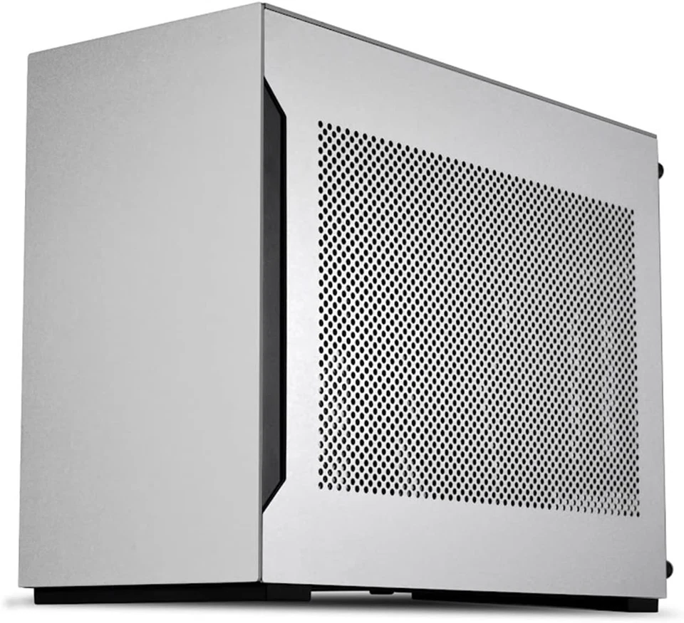 Lian Li A4-H2O Mini-ITX Silver PC Case SFX SFX-L Support, AIO, PCIe 4.0 New - Image 2 of 4