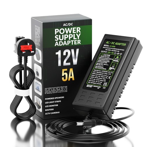 12V 2A- 10A AC DC POWER SUPPLY ADAPTER CHARGER FOR LED STRIP LIGHT CCTV  CAMERA - Picture 33 of 49