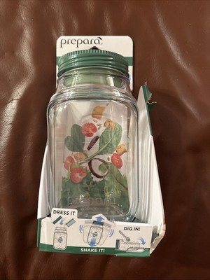 Prepara Salad Pod Lunch Container ''For Salad On The Go'' Meal Prep NEW 