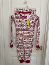 NWT The Childrens Place/ Kids Snug Fit Christmas Pajamas/Unisex Size 12