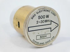 Bird 500W 2-30MHz HF Element Slug for Model 43 Wattmeter (very nice)