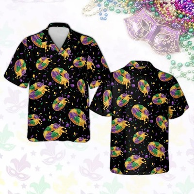 St Patrick's Day Hawaiian Shirt Chihuahua Dog Lucky Green Irish Celebration