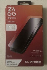 Zagg Glass Elite Tempered Glass Screen Protection for iPhone 16 Pro Max 2024 