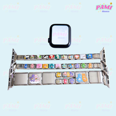 Apple Watch Armband Edelstahl Anschlüsse / Adapter für italienische Charms