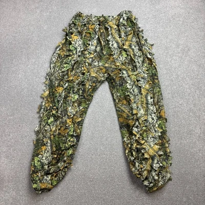 Pantalon Realtree adulte petit vert Ghillie Y2K camouflage USA vêtements de t... - Photo 1/4