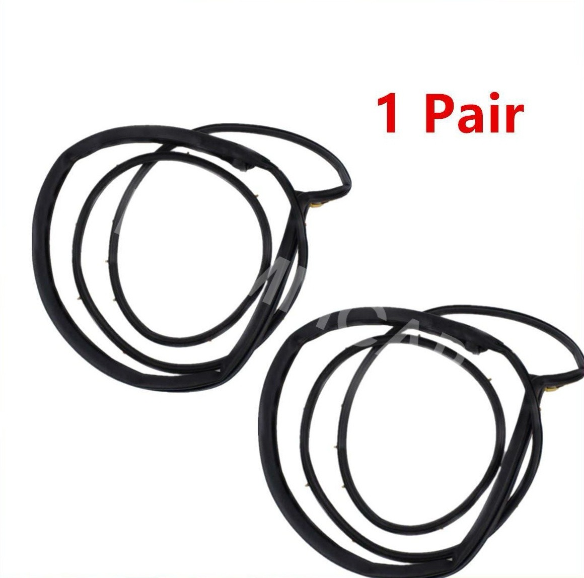 For Honda Civic 2006-2011 Door Weatherstrip 4PC Sllence Opening Gasket On Door