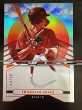 2025 Panini Three and Two #11 Franklin Arias On The Horizon Orange /20