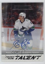 2024-25 Upper Deck Credentials Front Row Talent Brock Boeser #FRT-BO Auto 0nr3