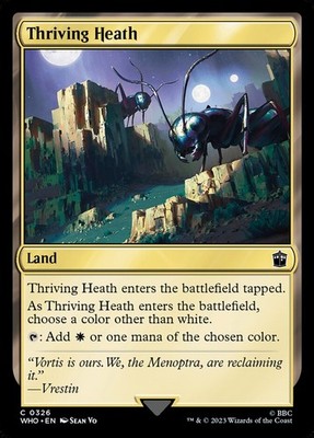 Thriving Heath 326 NM Doctor Who MTG B