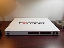 Fortinet FortiSwitch FS-124E-POE 24 Ports PoE Switch Unclaimed