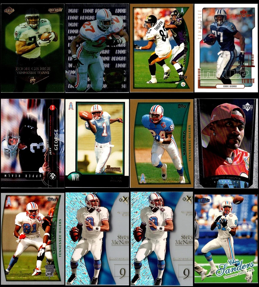 1998 Tennessee Oilers (125) Card Lot - EXCLUSIVE – BE AMONG THE FIRST TO OWN IT! - Image 3 of 4