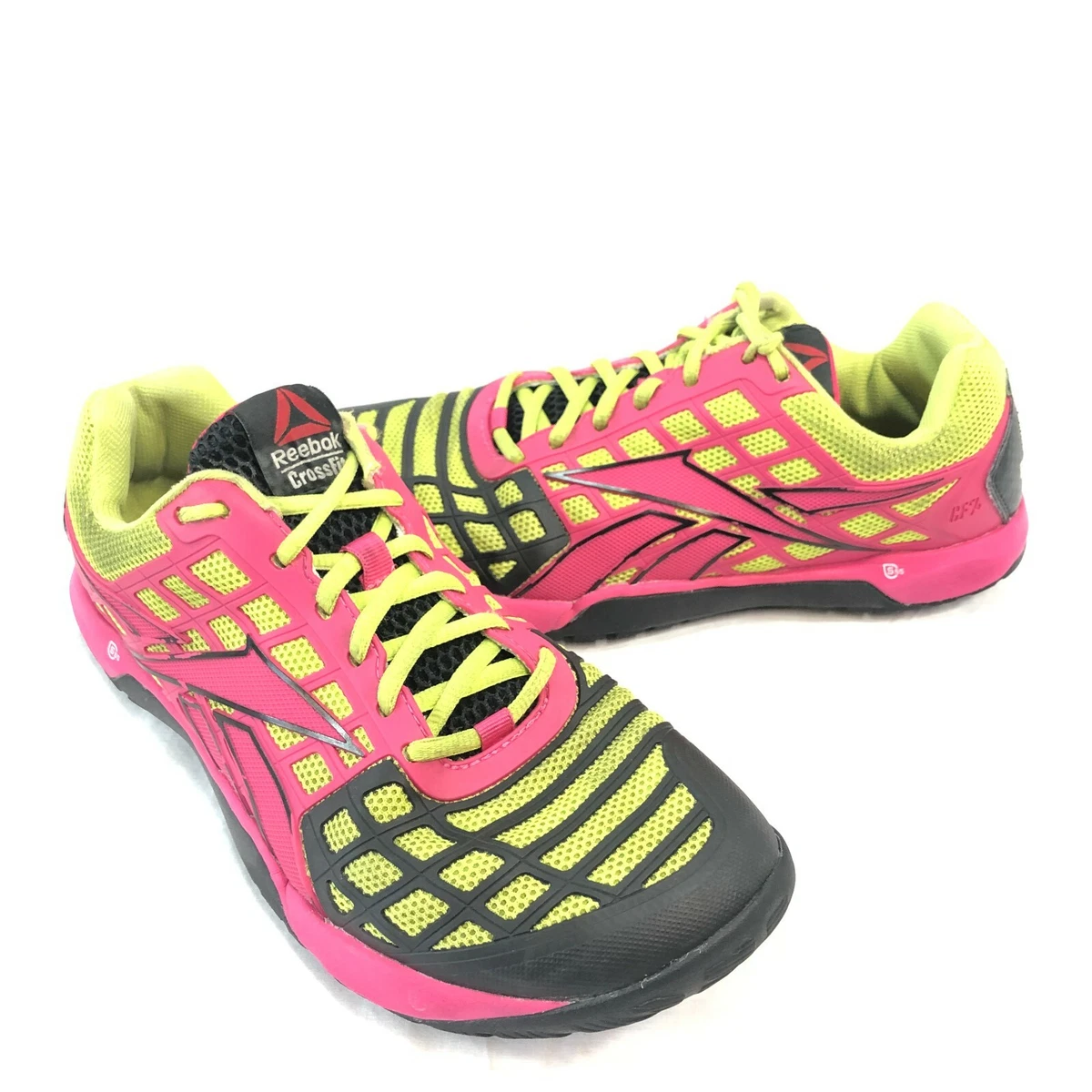 Reebok Crossfit Nano 3.0 Womens Cross Training Shoes Pink Black V53244 Size 9.5 |