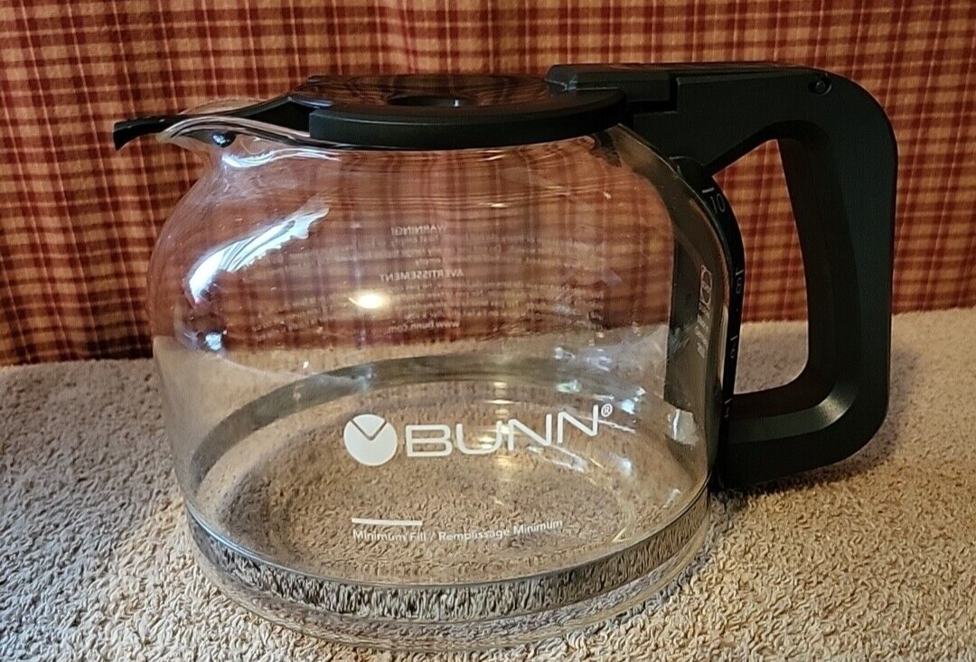 BUNN Replacement Carafe 10 Cup Coffee Pot Decanter Carafe Drip Free