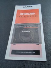 Brochure gamma amplificatori tastiera Laney Linebacker (anni '90) - KB-30/KB-50/KB-80/KB-120