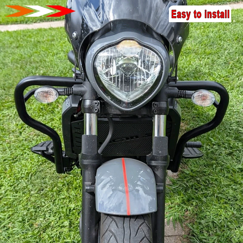 Protetor de quadro de barra de choque protetor de motor para Kawasaki Vulcan S 650 VN650 2015-2024 - Imagem 2 de 4