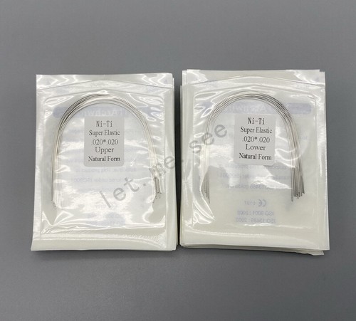 10x Dental Orthodontic Arch Wire Rectangular Natural Form 020 Super Elastic Niti - Picture 22 of 24