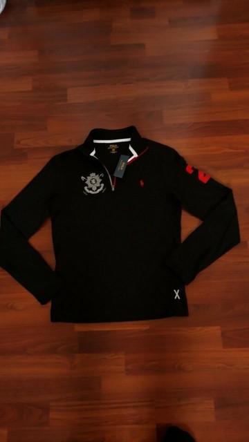 polo black watch long sleeve