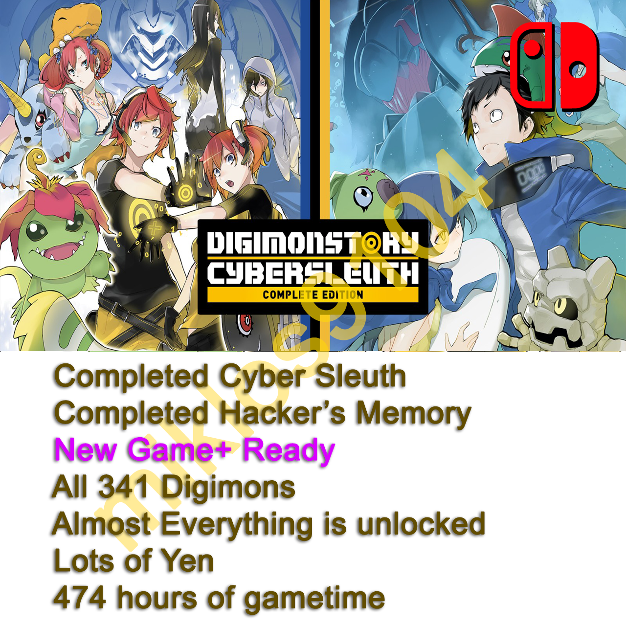 Digimon Story: Cyber Sleuth - Complete Edition - Nintendo Switch - Console  Game