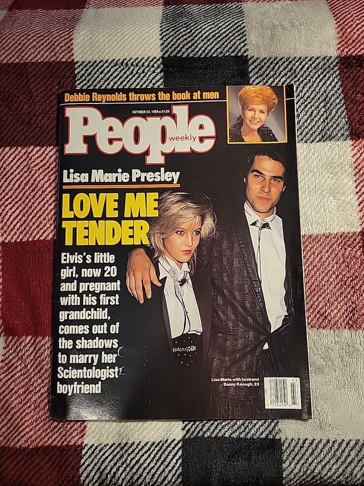 People Magazine Oct 24 1988 Lisa Marie Presley/ Scientologist  Debbie Reynolds