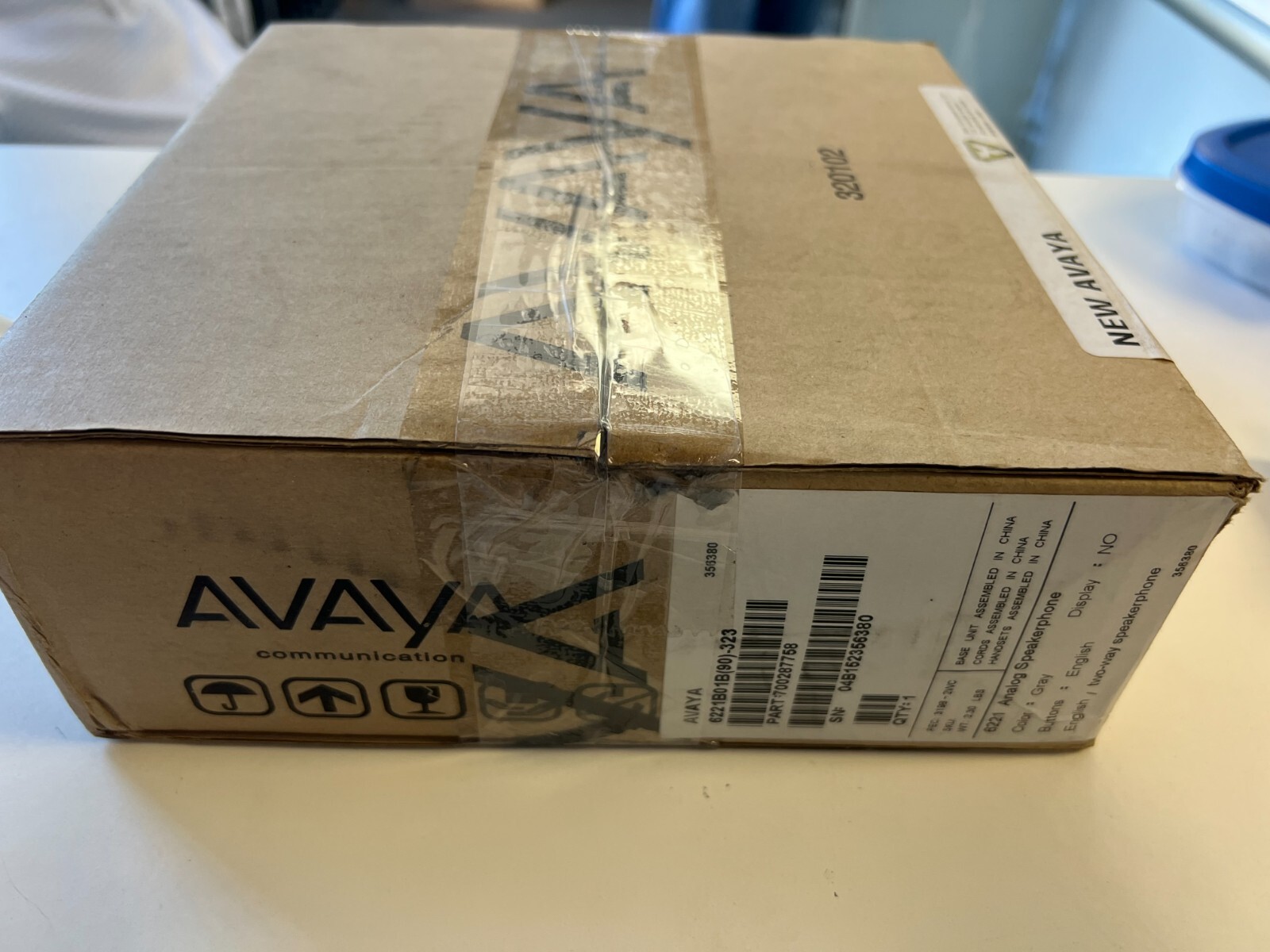 New Avaya 6221 Single Line Analog Phone Grey 700287758 new