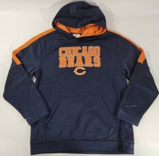 NFL Team Apparel Chicago Bears Hoodie Pullover Youth Sweatshirt XXL 18 EUC