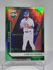 2021 Panini Elite Extra Edition - Status Green #137 Carlos Tavera /499 (RC) F3D