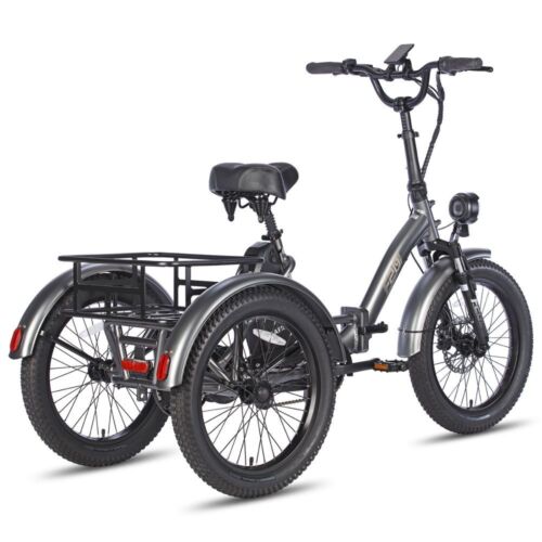 Fafrees F20 Mate Elektro Dreirad 20 Zoll E-Bike 500W 3 Räder Fahrrad mit Korb - Bild 5 von 12