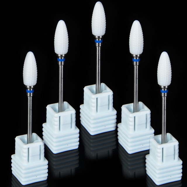 Dental Zirconium Oxide Diamond Polisher Bullet ShapeZirconia Ceramic