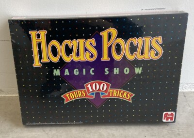 Hocus Pocus Magic Show 100 Tricks Zauberkasten von Jumbo 1988 - NEU & OVP