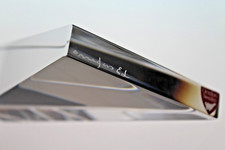 RARE Orrefors Crystal Heavy Shard Prism Paperweight by Erika Lagerbielke 