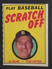 1970 Topps Scratch Off Baseball Cards, Complete Set