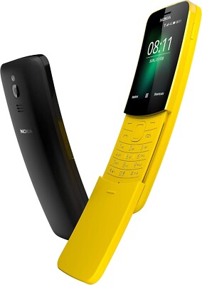 Nokia 8110 4G - 4GB - Yellow Banana (Unlocked) 6438409016874 | eBay UK