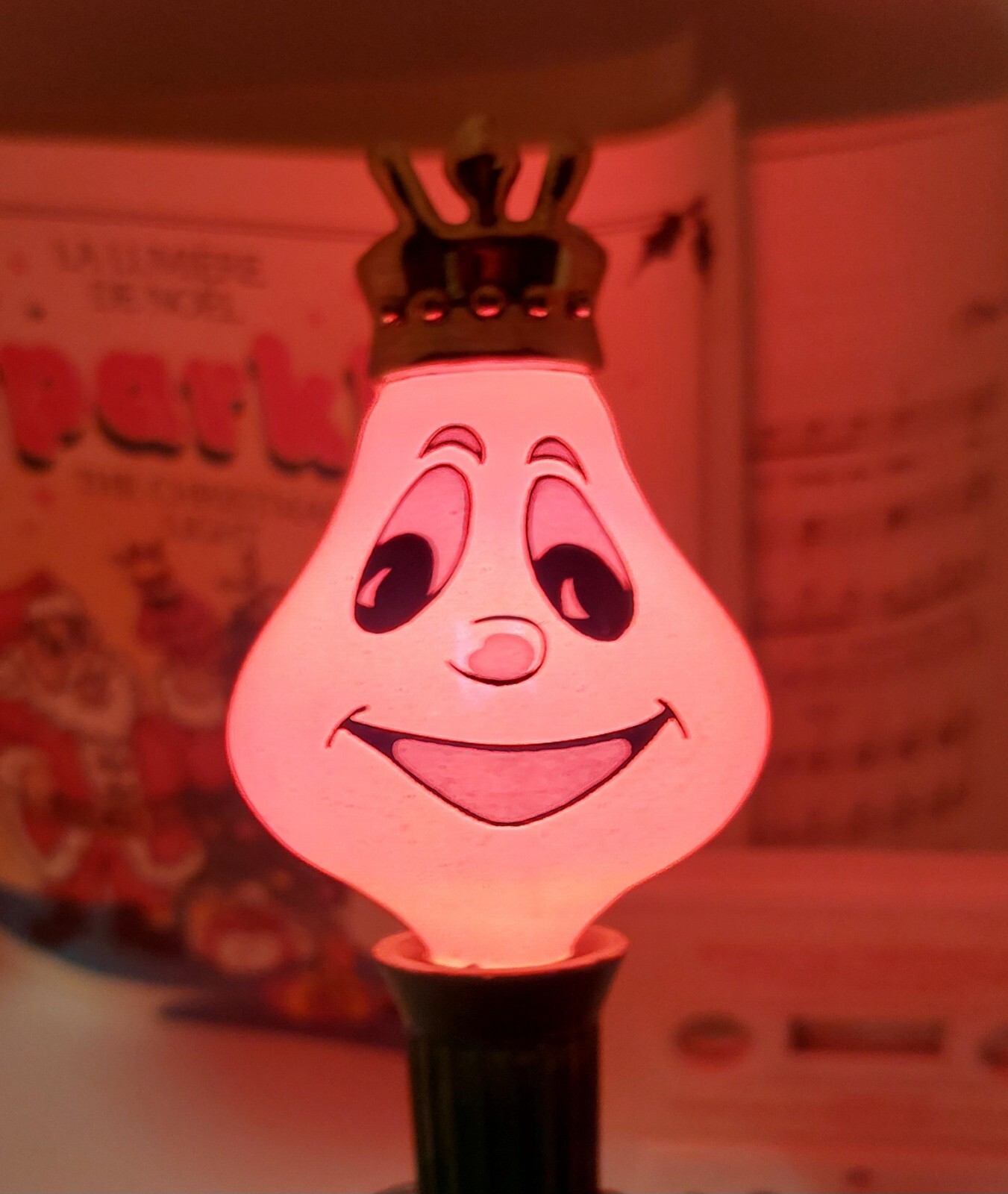 Vintage Alderbrook Sparkle The Christmas Light Kit Book Tape Bulb Cord