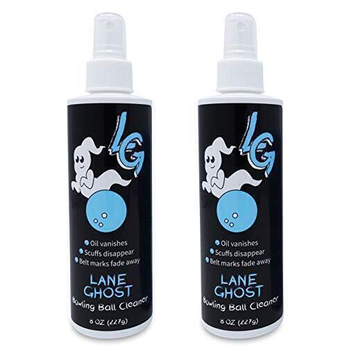 Lane Ghost Bowling Ball Cleaner Spray Kit - USBC Approved - Oil, Scuff, and