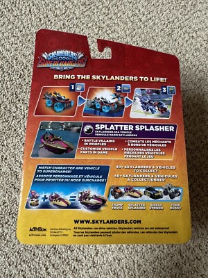 Figurines Skylanders Superchargers Splat + Splatter Splasher