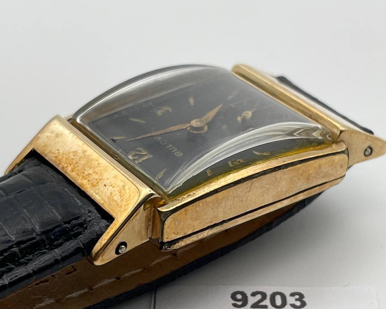 PROJECT TO FIX BULOVA ARABIC DIAL GOLD PLATE MIDSIZE MANUAL WIND WATCH 9203