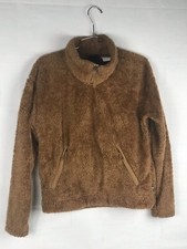 The North Face Womens 1/4 zip Pullover High Pile Sherpa Sweatshirt/Jacket SMALLP
