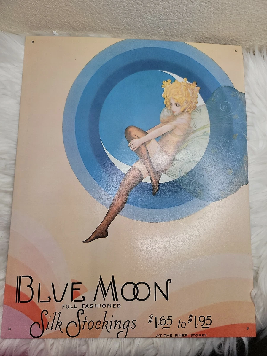 Blue silk stockings deals
