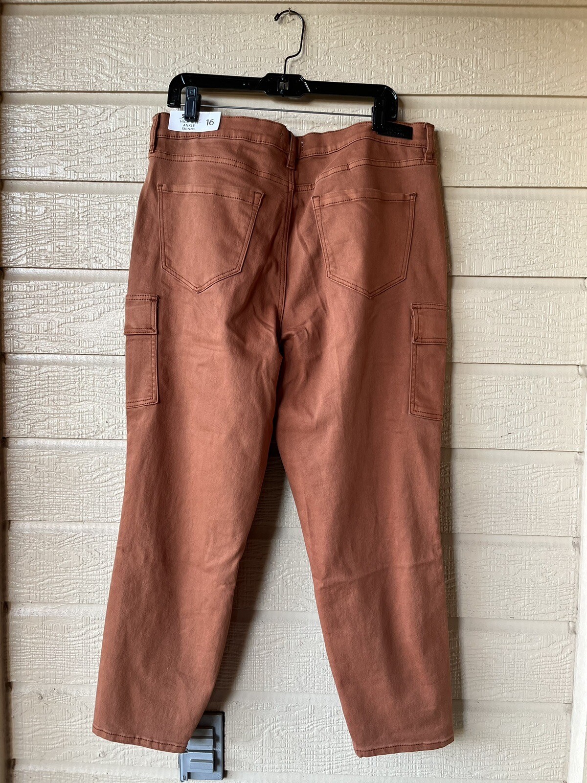 Nicole Miller womens Cargo Pants 16 Sienna SOHO Ankle Jeans 27 inch