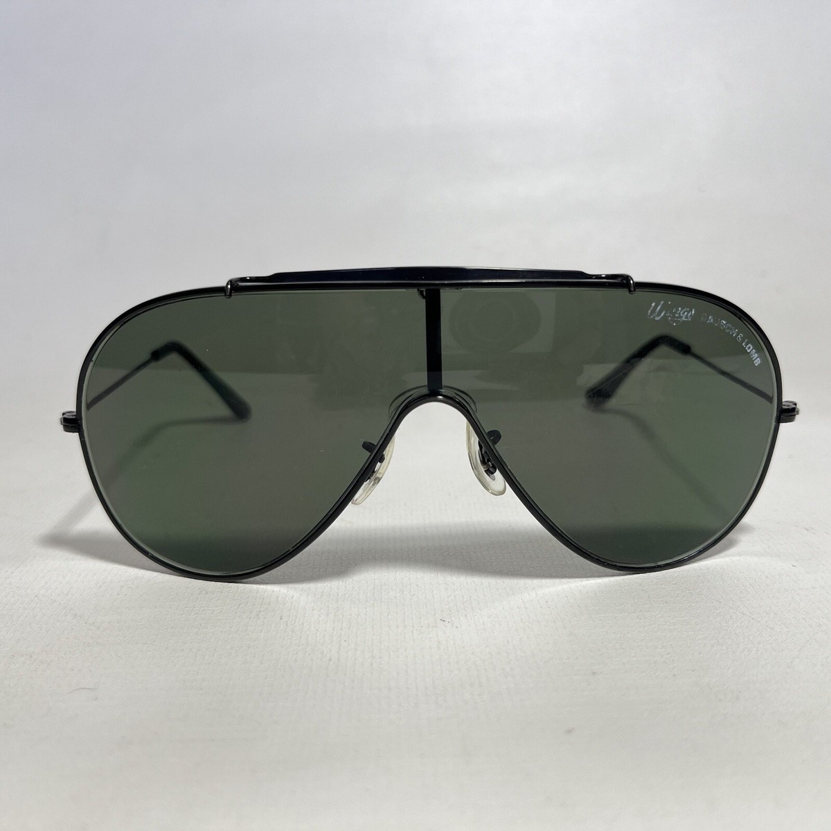 Ray Ban Wings Bausch&Lomb ヴィンテージ サングラス Vintage Ray Ban Bausch & Lomb Wings Sunglasses Black Aviator
