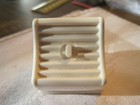 ANTIQUE/ VINTAGE RING BOX,..CRADLE SHAPE — photo 5