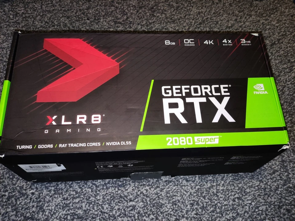 NVIDIA GeForce RTX 2080 Super - PNY XLR8 Gaming Edition - Used in Excellent... - image 1 of 4