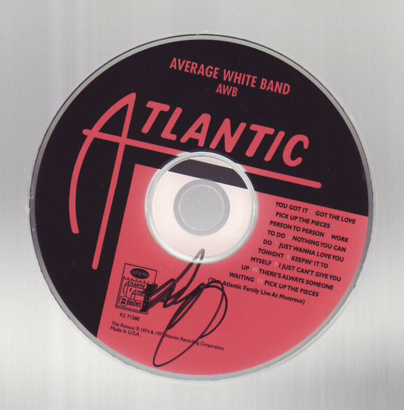 CD) AVERAGE WHITE BAND - AWB / SIGNED | eBay