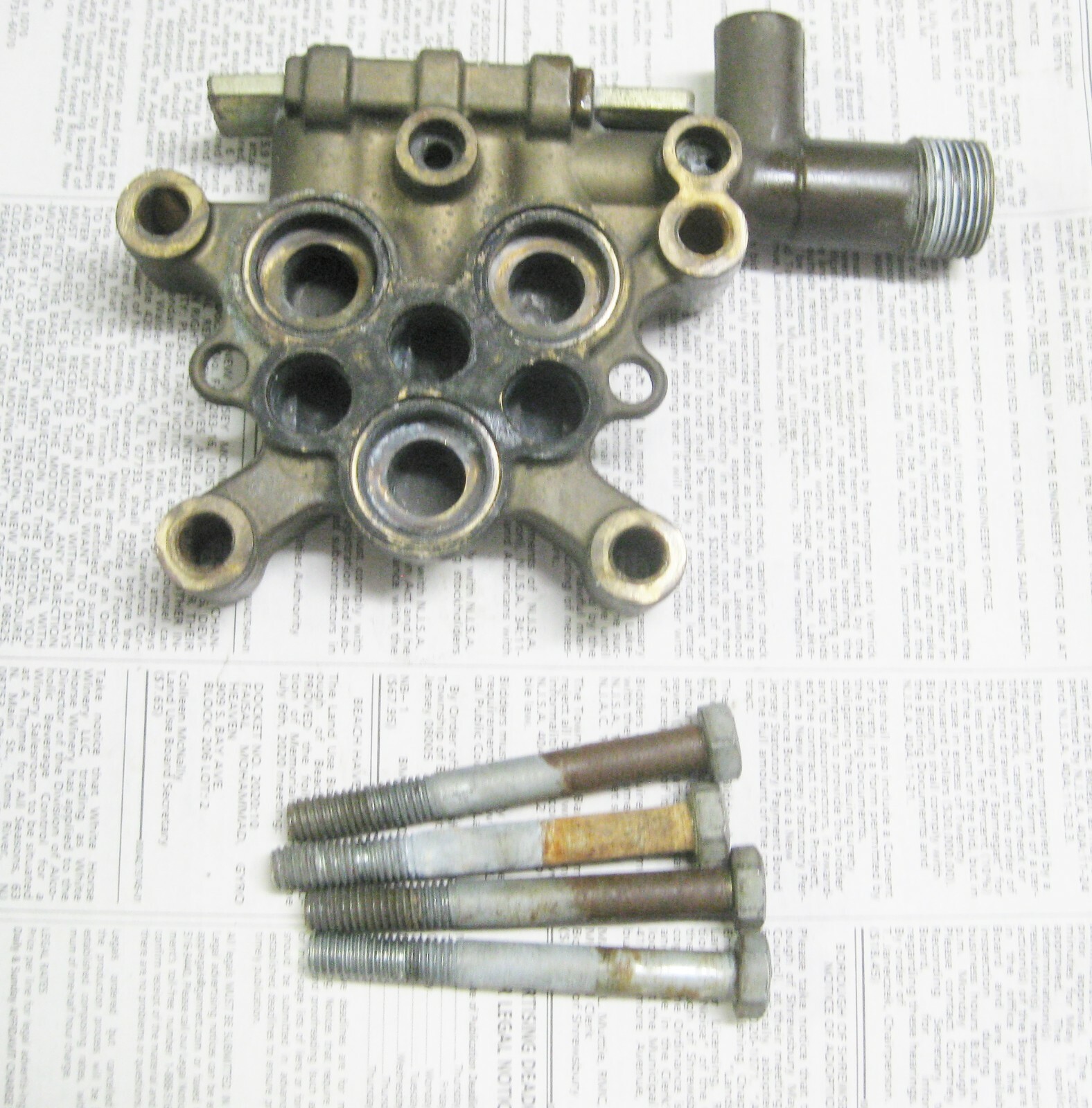 Karcher G2650 OH Pressure Washer Cylinder Head Part 5550294.0, 5.550-249.0